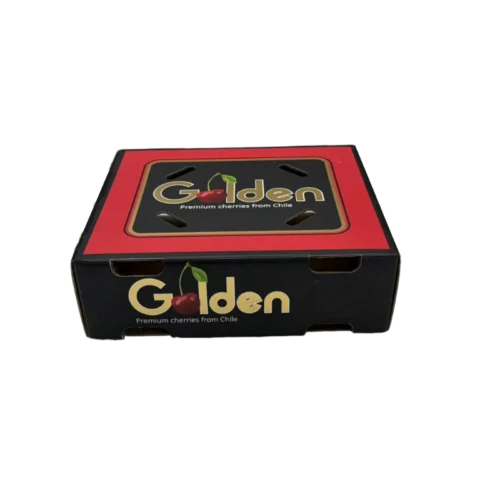 Alternative view of Gold Foil Cherry Box
