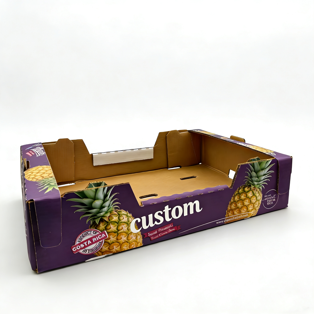 Pineapple Shipping Box