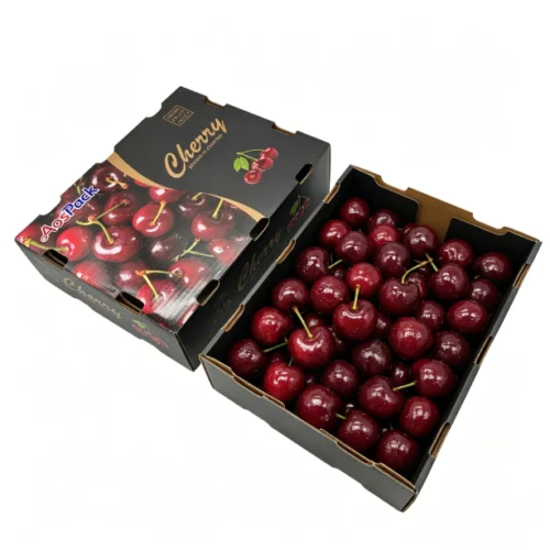 Alternative view of UV Gold Foil Cherry Box